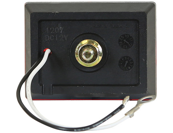 Load image into Gallery viewer, 2.875 Inch Amber Rectangular Marker/Clearance Light With Reflex With 6 LED

