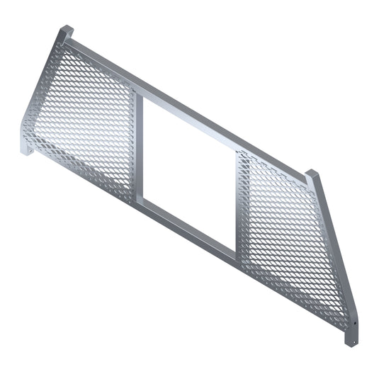 Half Mesh Headache Rack for 2022-2025 Toyota Tundra & 2002-2026 Ram & 2020-2025 Silverado / Sierra 2500/3500