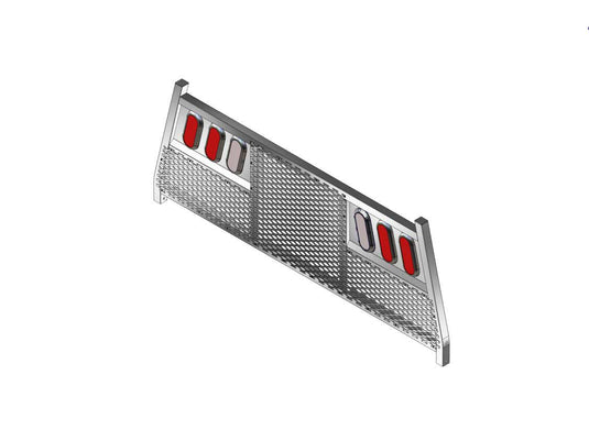 Full Mesh LED Headache Rack (Cab Guard) for 2005-2025 Nissan Frontier