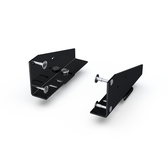 Standard Headache Rack (Cab Guard) Install Kit for 2014-2019 Chevrolet Silverado / GMC Sierra - Black Powder Coat