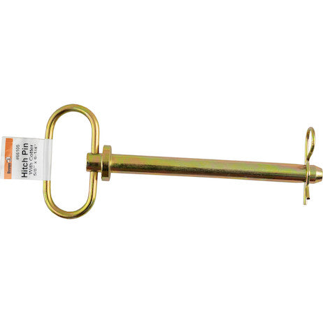 Load image into Gallery viewer, Yellow Zinc Plated Hitch Pins - 5/8 Diameter x 6-1/4 Inch Usable Length
