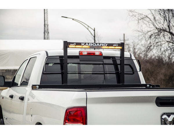 Load image into Gallery viewer, 71 Inch KabGard Heavy-Duty Steel Pickup Truck Headache Rack Bundle with Standard Mounting Brackets
