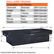 GLOSS BLACK DIAMOND TREAD ALUMINUM CROSSOVER TRUCK TOOL BOX SERIES