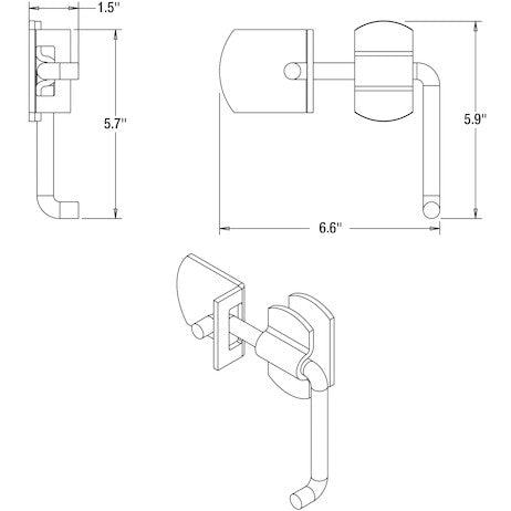 Load image into Gallery viewer, Weld-On Straight Side Security Latch Set
