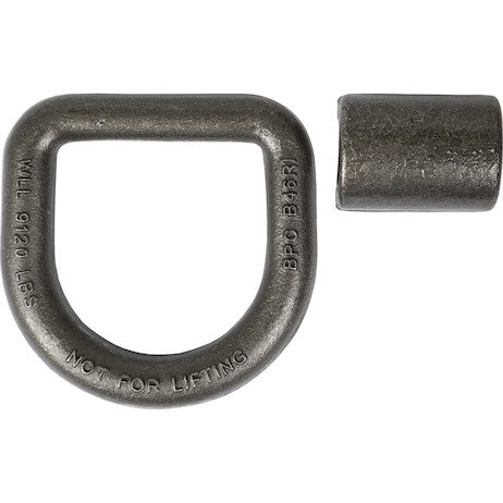 3/4 Inch Forged D-Ring With Weld-On Mounting Bracket