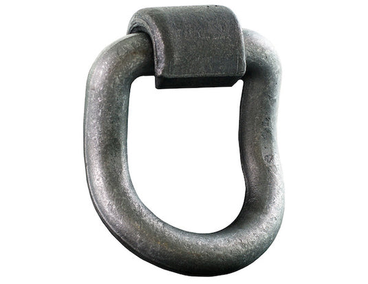 1 Inch Forged 55 Angled D-Ring with Weld-On Mounting Bracket