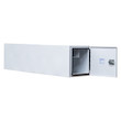 Load image into Gallery viewer, GLOSS WHITE STEEL STRAIGHT SIDE TUNNEL TRUCK TOOL BOX WITH SHELF
