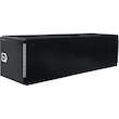 GLOSS BLACK STEEL STRAIGHT SIDE TUNNEL TRUCK TOOL BOX WITH SHELF