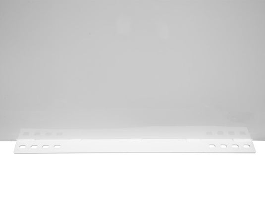 GLOSS WHITE STEEL STRAIGHT SIDE BACKPACK TRUCK TOOL BOX SERIES WITH FLAT FLOOR AND ADJUSTABLE SHELVING