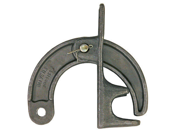 Load image into Gallery viewer, 2.5 Inch Wide Drop Forged Lower Dump Hinge Assembly for 1.25 Inch Diameter Post
