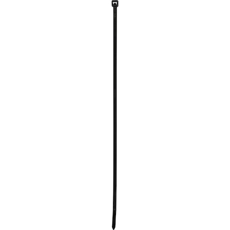Load image into Gallery viewer, 0.180 x 11 Inch Black Weather Resistant Zip Ties 50 Pound/500 Pieces
