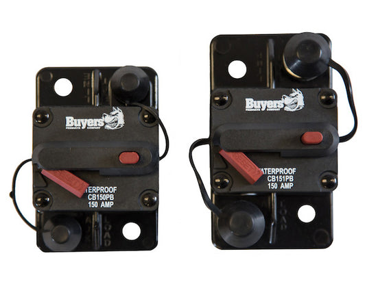 150 Amp Circuit Breaker With Manual Push-to-Trip Reset