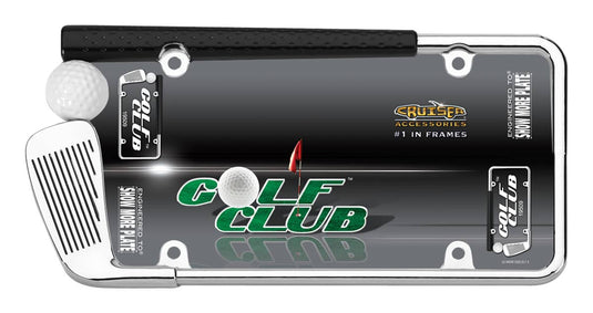 Cruiser Accessories L/Plate Frm Golf Club Chrome/Painted - CRZ-19509 - Absolute Autoguard