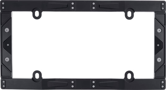 Cruiser Accessories L/Plate Frm Industrial Matte Black - CRZ-58150 - Absolute Autoguard