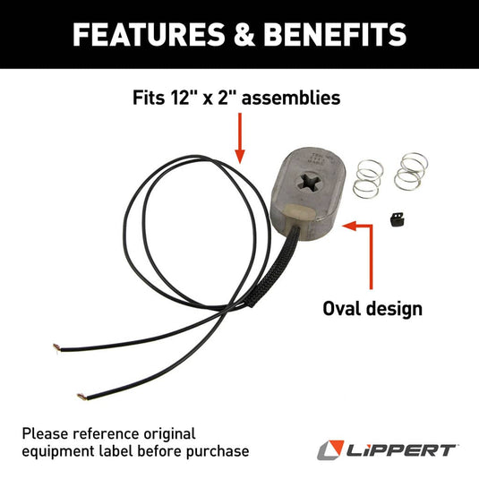 CURT Electric Trailer Brake Magnet Kit - 12