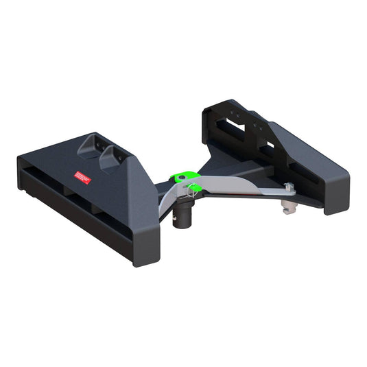 CURT Puck System 5th Wheel Legs (20K), 8' Bed with 5th Wheel Prep Package - 2017-2019 Nissan Titan XD