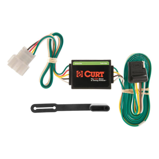 CURT 4-Flat Custom Wiring — 2007-2011 Honda CR-V - CUR-55106 - Absolute Autoguard