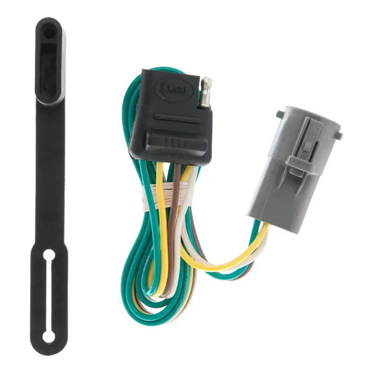 CURT 4-Flat Custom Wiring — 1995-2001 Ford Explorer - CUR-55241 - Absolute Autoguard
