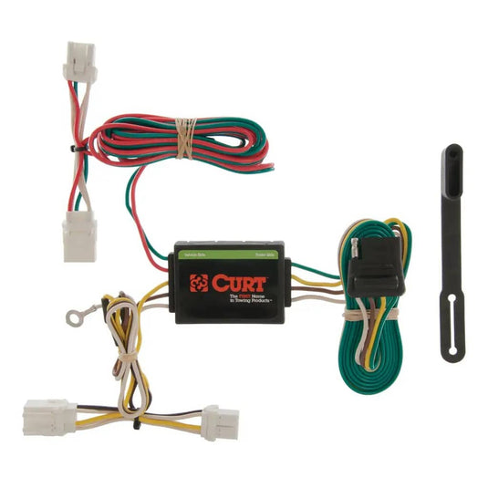 CURT 4-Flat Custom Wiring — 1996-2004 Nissan Pathfinder - CUR-55361 - Absolute Autoguard