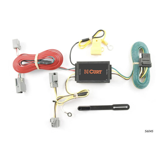 CURT 4-Flat Custom Wiring — 2005-2014 Volvo XC90 - CUR-56045 - Absolute Autoguard