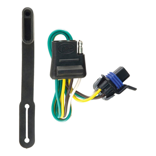 CURT 4-Flat Custom Wiring — 2010-2016 Cadillac SRX - CUR-56096 - Absolute Autoguard