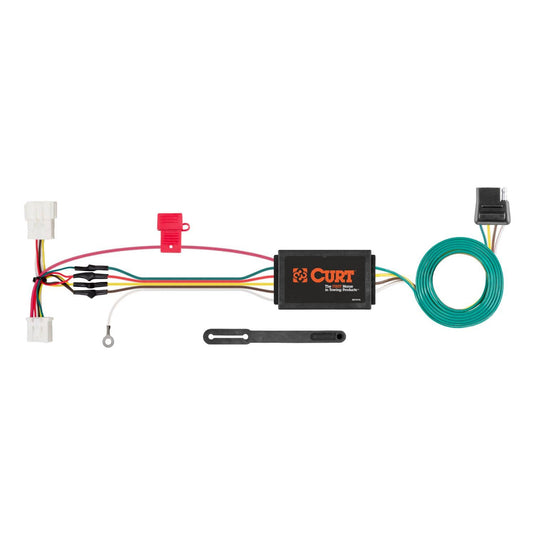 CURT 4-Flat Custom Wiring — 2012-2016 Honda CR-V - CUR-56158 - Absolute Autoguard