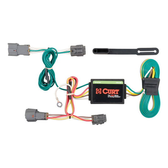 CURT 4-Flat Custom Wiring — 2007-2019 Kia Rondo/Soul - CUR-56222 - Absolute Autoguard