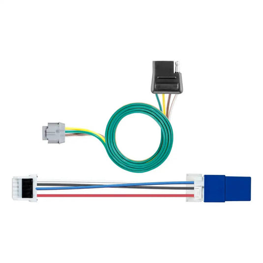 CURT 4-Flat Custom Wiring — 2022-2026 INFINITI & Nissan - CUR-56520 - Absolute Autoguard