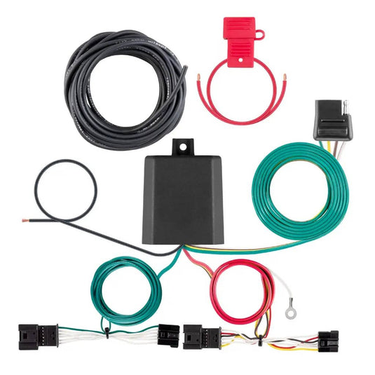 CURT 4-Flat Custom Wiring — 2018-2026 Volvo XC60 - CUR-56531 - Absolute Autoguard