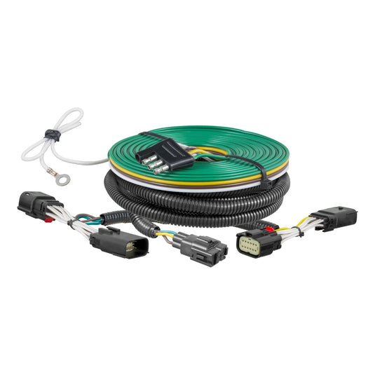 CURT Custom Towed-Vehicle RV Wiring Harness, JL Only (Wrangler) - 2018-2025 Jeep Wrangler, 2020-2026 Jeep Gladiator