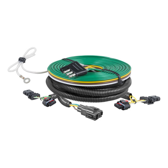 CURT Custom Towed-Vehicle RV Wiring Harness - 2022-2026 Jeep Compass