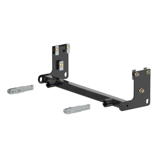 CURT Custom Tow Bar Base Plate, JK, Excluding Standard Bumper - 2007-2018 Jeep Wrangler