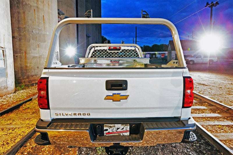 Load image into Gallery viewer, Ford F-150 DeeZee Silver Aluminum Rear Rack for 2004 to 2023
