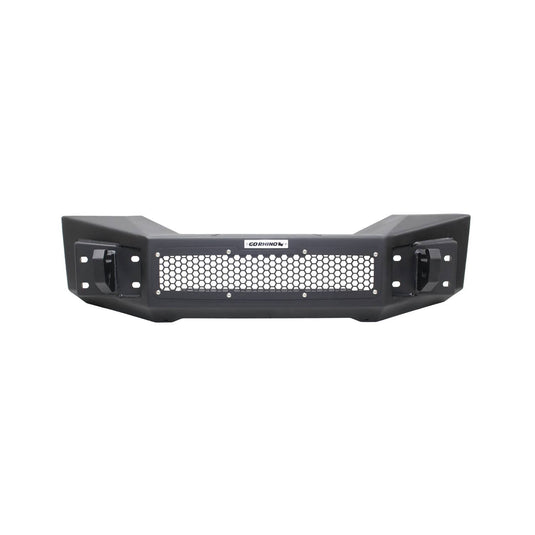 Go Rhino Front Bumper (will Not Work with Tow Bars) — 2007-2026 Jeep Gladiator/Wrangler/Wrangler JK - GOR-331100T - Absolute Autoguard