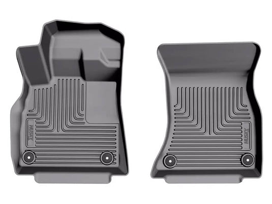 Husky Liners WeatherBeater Floor Liners, Front, Black, New Body Style - 2025-2026 Audi Q5