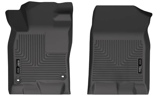Husky Liners WeatherBeater Floor Liners, Front, Black - 2022-2026 Honda Civic, 2025-2026 Honda Civic Hybrid, 2023-2026 Acura Integra