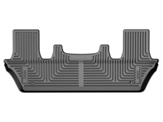 Husky Liners WeatherBeater Floor Liners, 3rd Row, Black - 2025-2026 Infiniti QX80, Nissan Armada