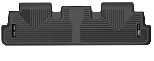 Husky Liners WeatherBeater Floor Liner, Rear, Black, 6 Passenger or 7 Passenger or 8 Passenger - 2022-2026 Infiniti QX60, Nissan Pathfinder