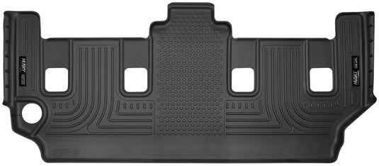 Husky Liners WeatherBeater Floor Liner, 3rd Row, Black, With Stow'n Go Seating - 2008-2016 Chrysler Town & Country, 2008-2020 Dodge Grand Caravan