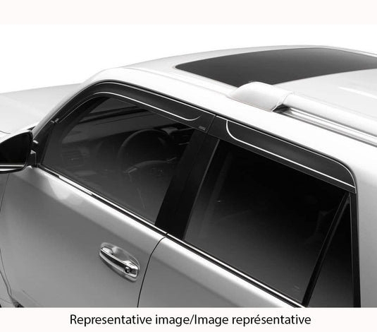 Husky Liners Low Profile Ventvisor Window Deflectors, Smoke - 2019-2025 Cadillac XT4