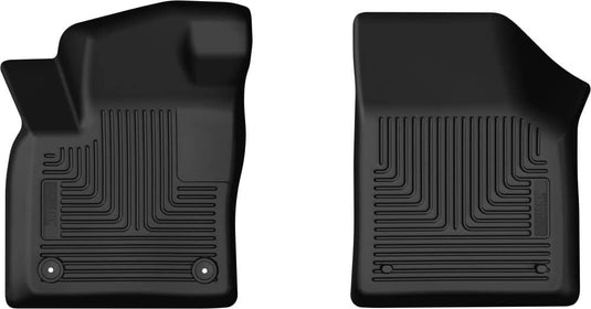 Husky Liners X-act Contour Floor Liners, Front, Black - 2018-2026 Volkswagen Atlas, 2020-2026 Volkswagen Atlas Cross Sport