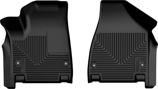 Husky Liners X-act Contour Floor Liners, Front, Black, Limited - 2021-2024 Chrysler Pacifica