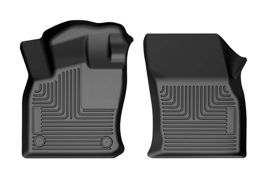 Husky Liners X-act Contour Floor Liners, Front, Black - 2022-2026 Volkswagen Taos