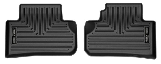 Husky Liners X-act Contour Floor Liner, Rear, Black - 2018-2024 Audi Q5/SQ5