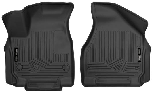 Husky Liners X-act Contour Floor Liners, Front, Black, 2021+ Pacifica Touring/Touring L Only - 2017-2026 Chrysler Pacifica/Voyager