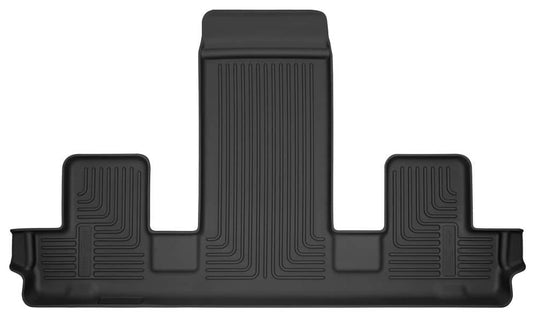 Husky Liners X-act Contour Floor Liner, 3rd Row, Black, With Second Row Buckets - 2018-2023 Chevrolet Traverse, 2024 Chevrolet Traverse Limited, 2018-2024 Buick Enclave