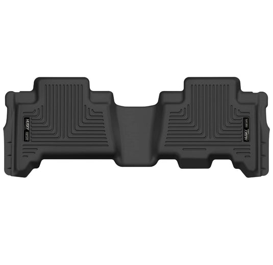 Husky Liners X-act Contour Floor Liner, Rear, Black - 2014-2023 Lexus GX, 2013-2024 Toyota 4Runner
