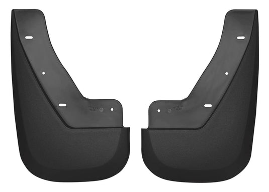 Husky Liners Custom Molded Mud Guards, Rear, Black, Denali (Yukon) or LTZ (Tahoe) - 2007-2014 Cadillac Escalade, Chevrolet Tahoe, GMC Yukon, 2014 Cadillac Escalade ESV