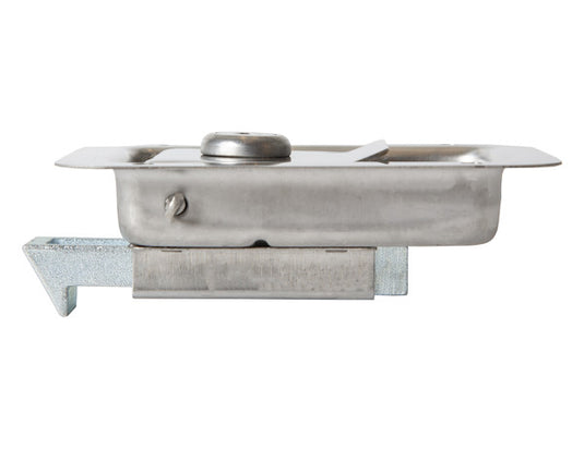 Rust Resistant Steel Junior Single Point Locking Paddle Latch - Weld-On