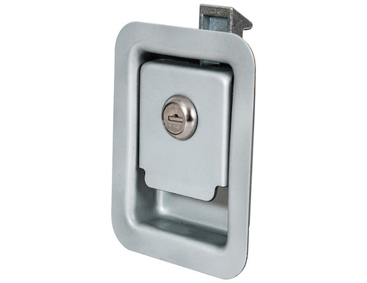 Rust Resistant Steel Junior Single Point Locking Paddle Latch - Weld-On